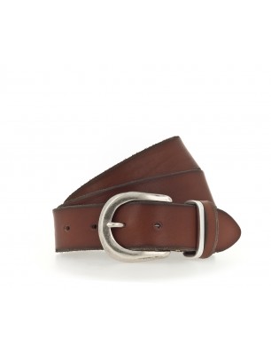 B.Belt ceinture en cuir camel